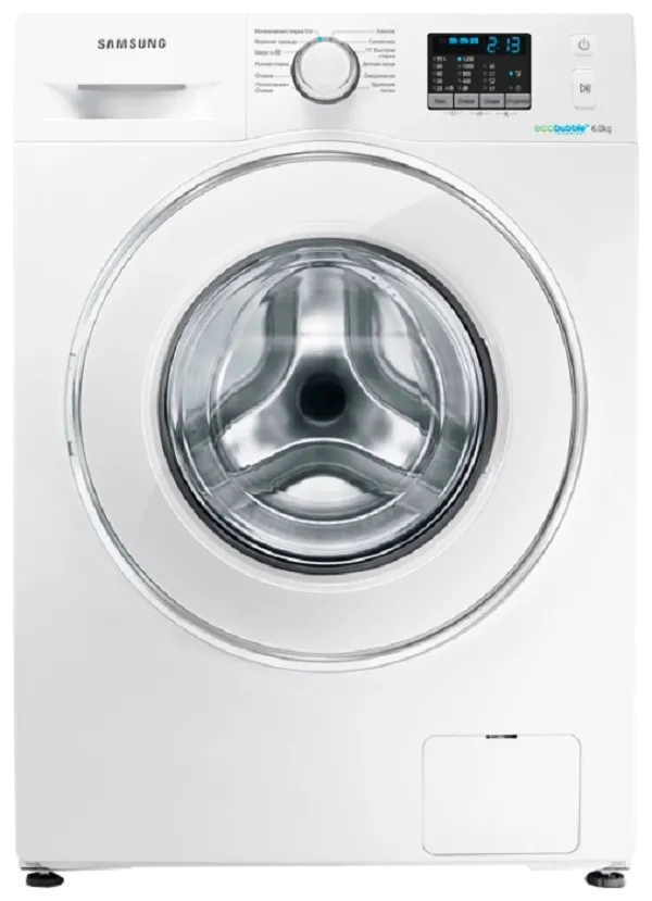 Замена шкива барабана Samsung WF60F4E2W2W