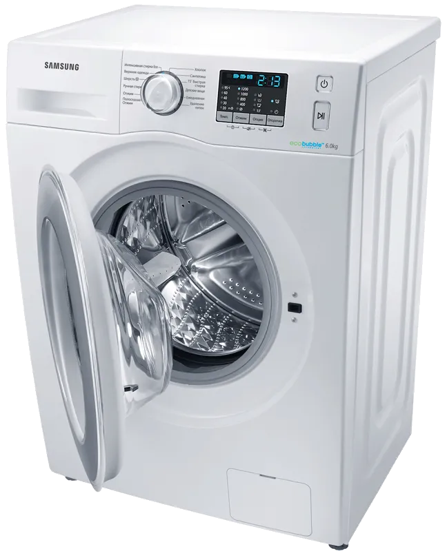 Замена шкива барабана Samsung WF60F4EEW2W